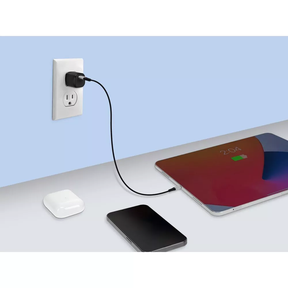 20W PD USB-C Mini Cube Wall Charger