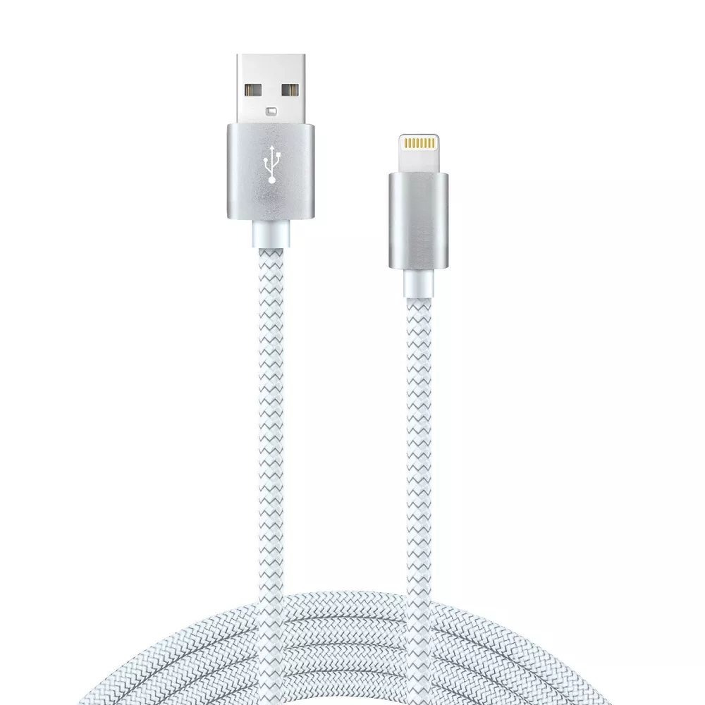 USB-A to Lightning Braided Charge & Sync Cable